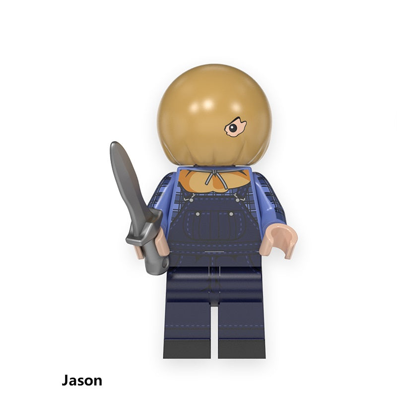 Jason minifigure on a white background