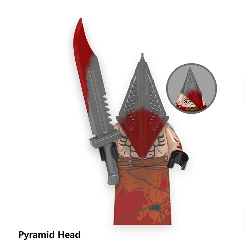 Pyramid Head minifigure on a white background