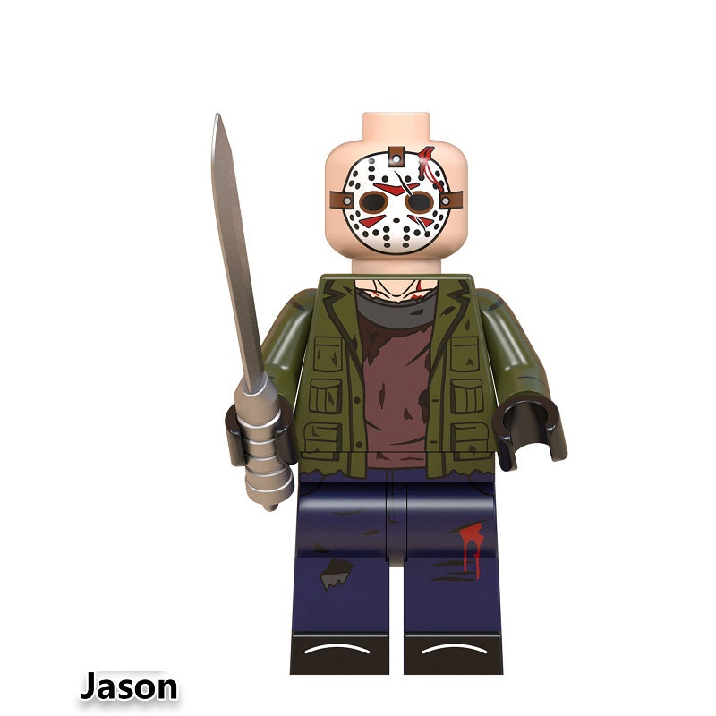 Jason minifigure on a white background