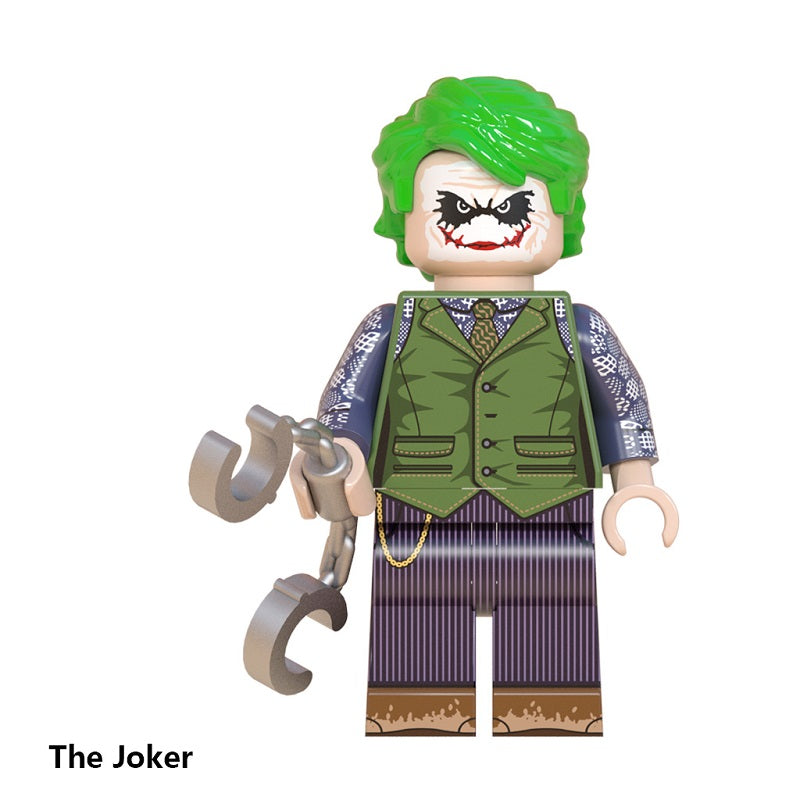 The Joker minifigure on a white background