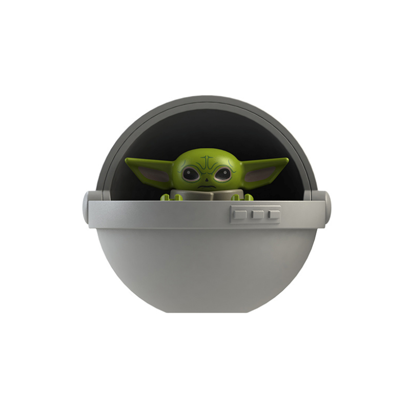 Baby Yoda and Cot