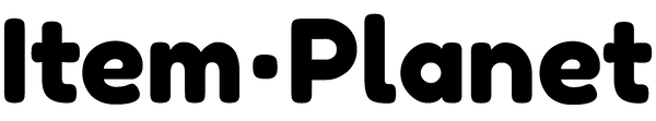 Item Planet logo on a transparent background