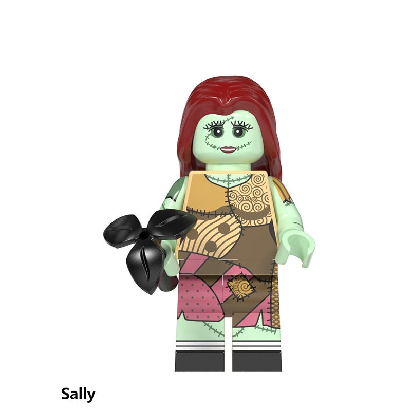 Sally minifigure on a white background