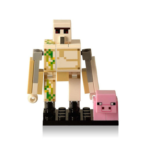 Iron Golem and Baby Pig