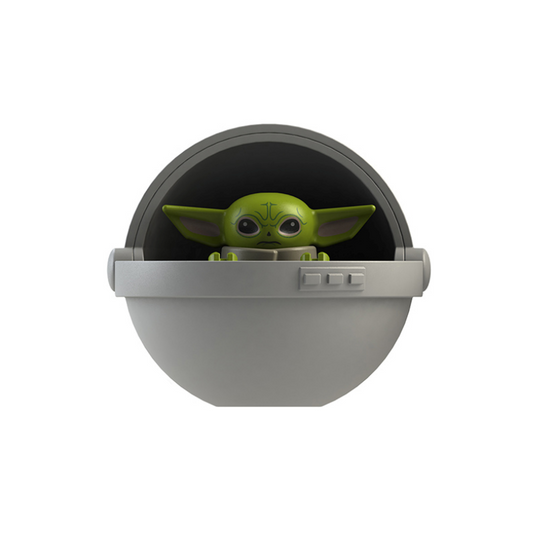 Baby Yoda and Cot